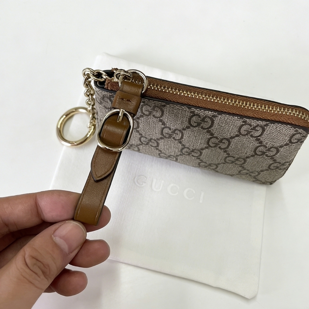 Gucci GG Emblem Key Pouch